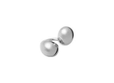 Bottega Veneta Drop Ring "Silver"