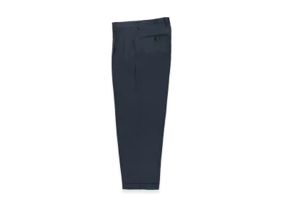 WACKO MARIA x Dormeuil Pleated Trousers Type-1,2,Double "Navy"