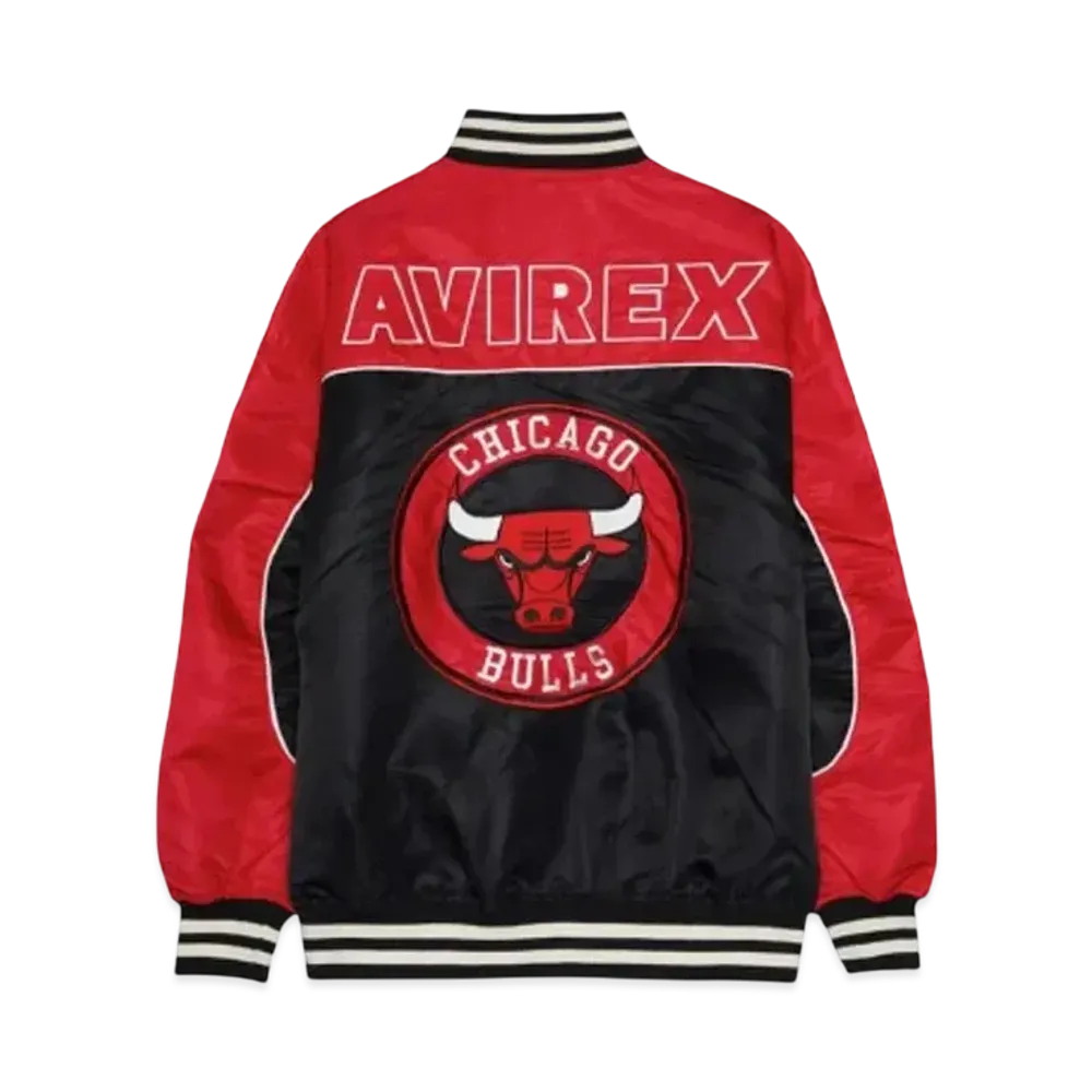 NBA x AVIREX NYLON JKT "RED"
