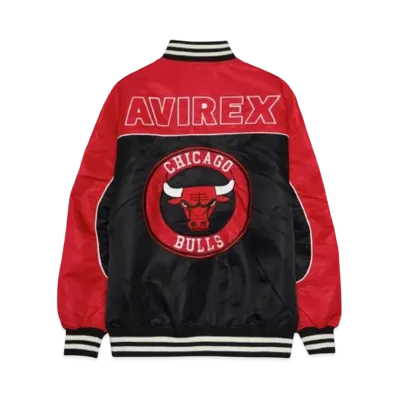 NBA x AVIREX NYLON JKT "RED"