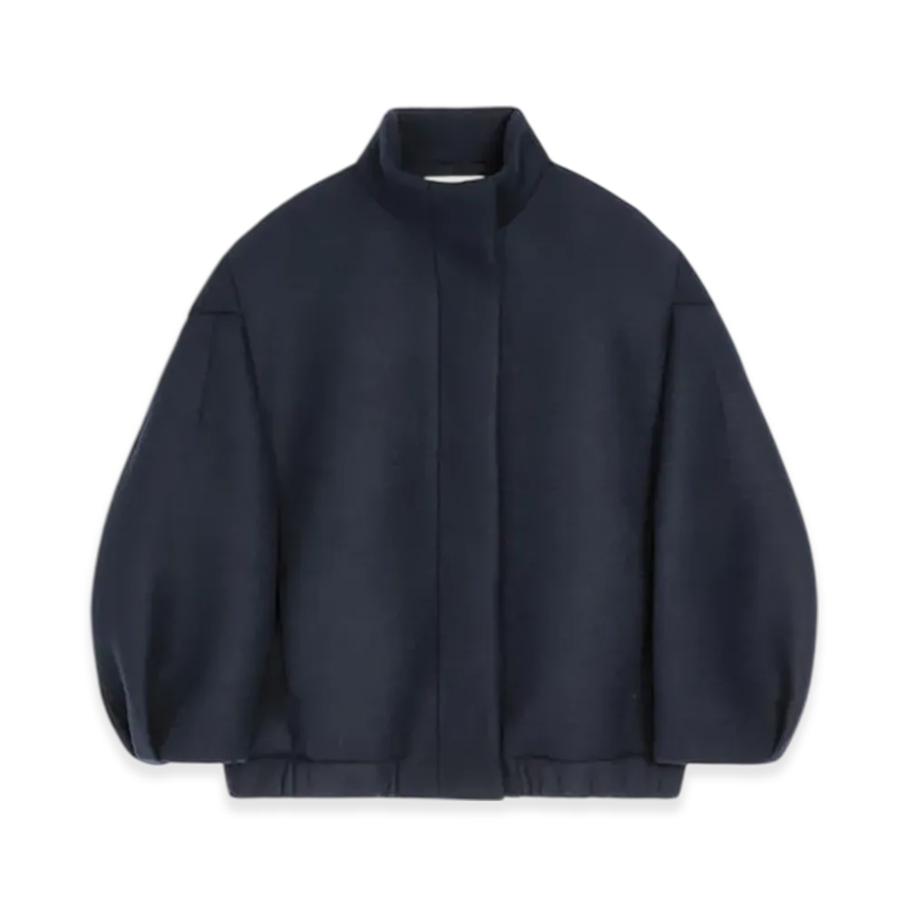 DRIES VAN NOTEN Women's Loose Fit Jacket "Navy"