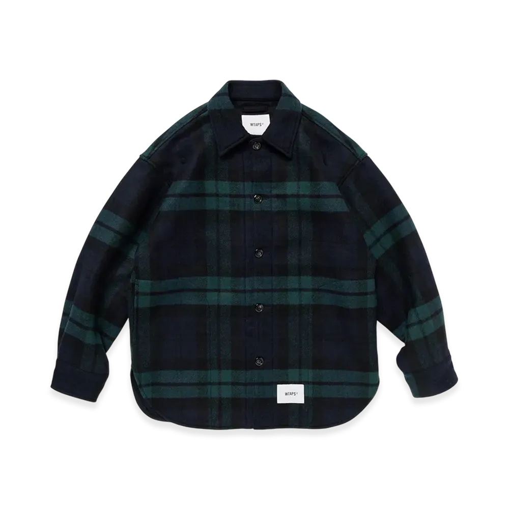 WTAPS WCPO / Jacket / WOPL. Melton. Textile "Green"