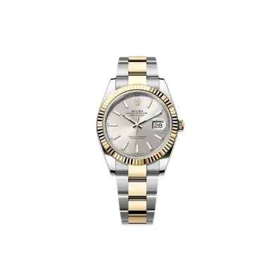 ROLEX Datejust 41 Oystersteel & Yellow Gold "Grey"