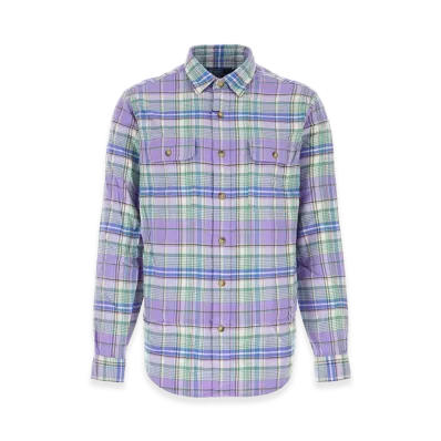Polo Ralph Lauren Embroidered Flannel Shirt "Multicolor"