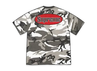Supreme Cracked Pocket S/S Top "Snow Camo"