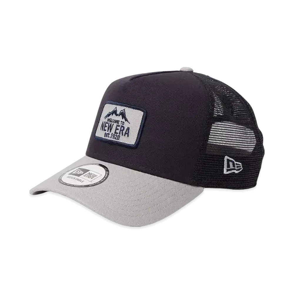 NEW ERA Outdoor 9Forty A-Frame Tracker Duck Canvas "Gray/Black"