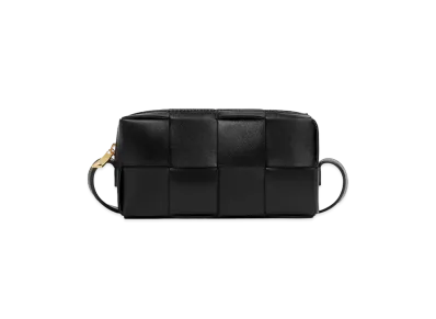 Bottega Veneta Cassette Mini Crossbody Bag "Black"