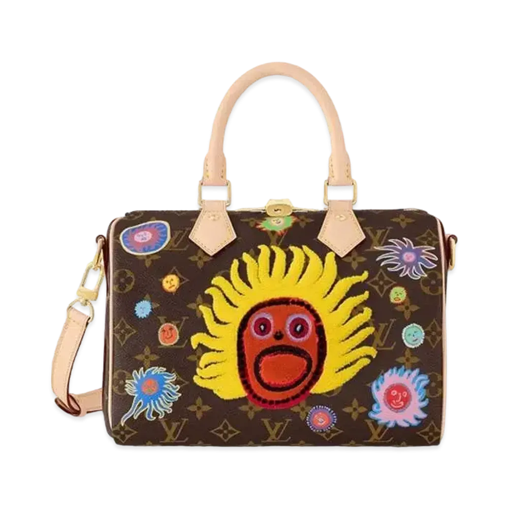 Louis Vuitton x Yayoi Kusama Speedy Bandouliere 25 Monogram My Eternal Soul