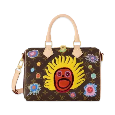 Louis Vuitton x Yayoi Kusama Speedy Bandouliere 25 Monogram My Eternal Soul