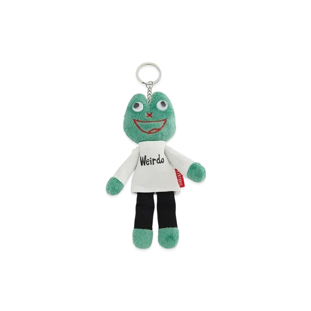 HYSTERIC GLAMOUR Weirdo Frog Key Chain "Green"