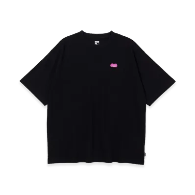 POLeR Furry Heart Relax Fit Pocket Tee "Black"