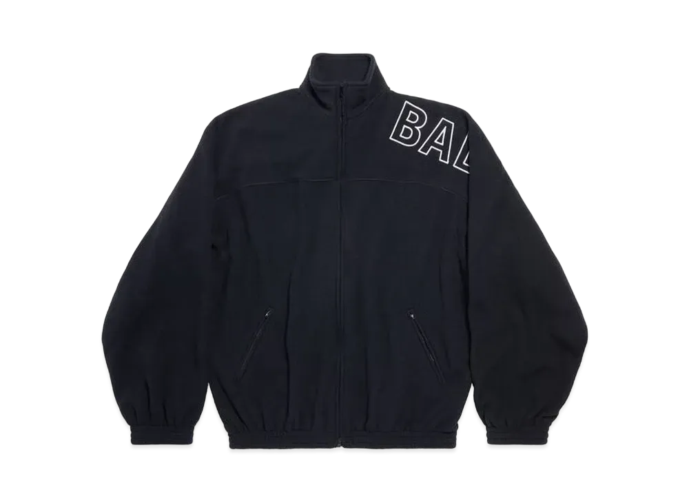 バレンシアガ ウィメンズ アウオライン トラックスーツ ジャケット "ブラック" 755106TJQ321000