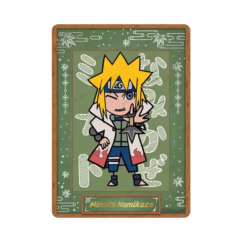 波風 ミナト QR :シリアルナンバー入り [NRCCNA-QR-007]【英語版】(ニンジャ・エイジ「プレミアムコレクターボックス」)