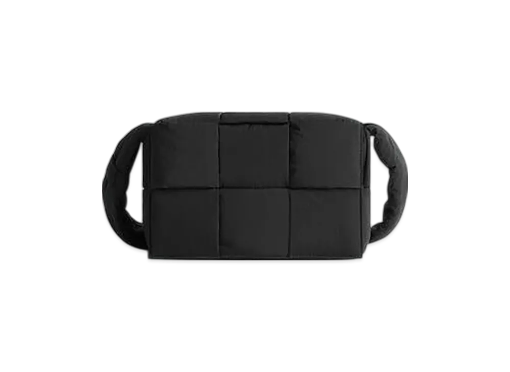 Bottega Veneta Small Padded Tech Cassette "Black/Parakeet"