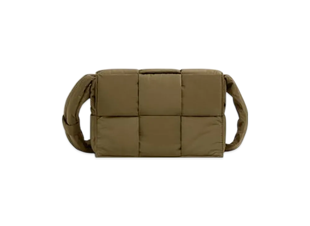 Bottega Veneta Small Padded Tech Cassette "Mud"