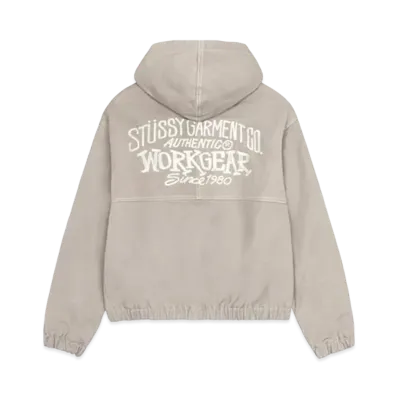 Stussy Work Jacket Contrast Stitch "Grey"