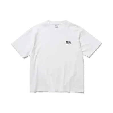 FIRST DOWN LOGO S/S TEE COTTON JERSEY "White"
