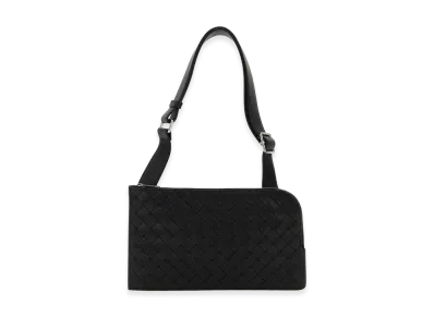 Bottega Veneta Leather Belt Bag "Black"