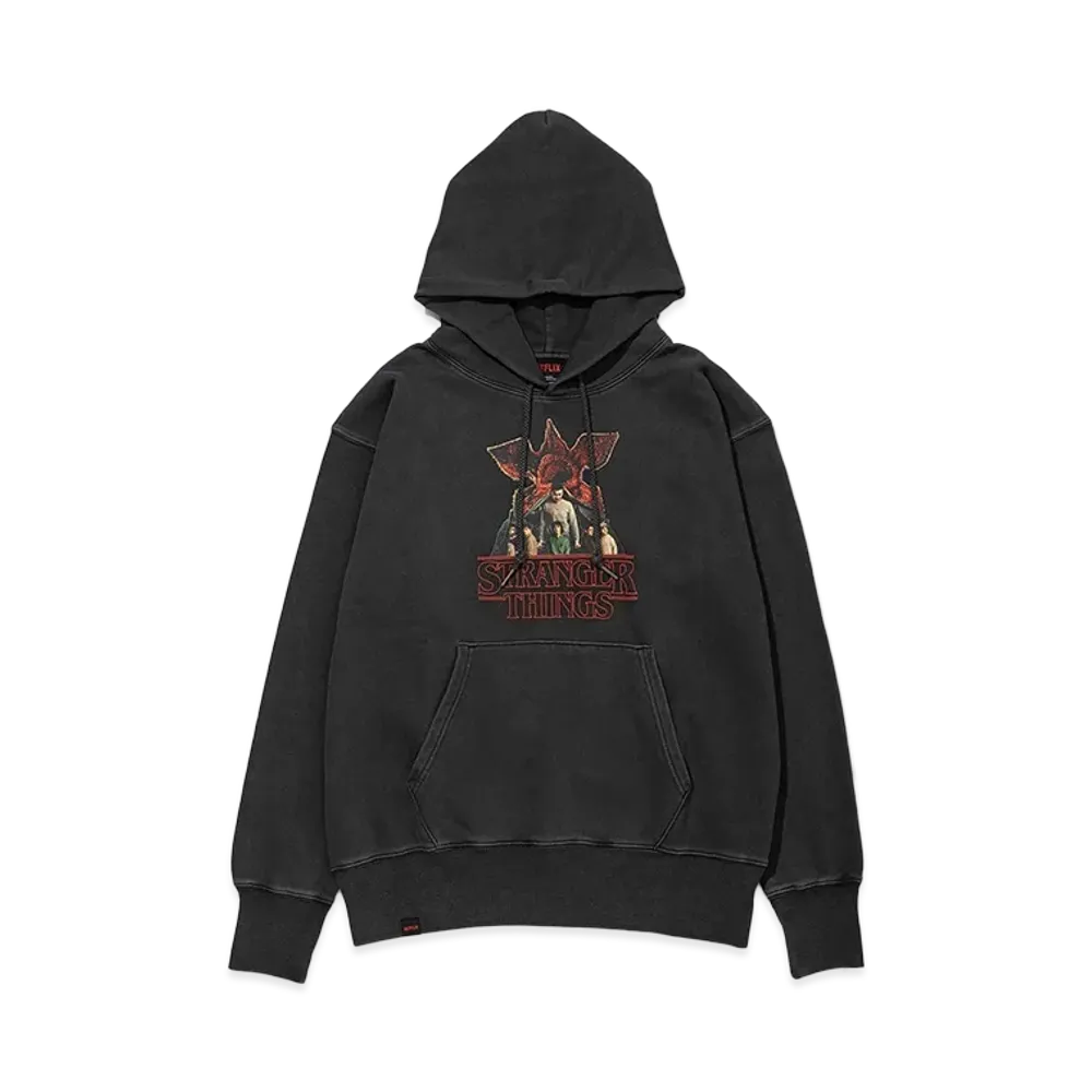 Netflix Stranger Things x V.A. Hoodie DEMOGORGON "Black"