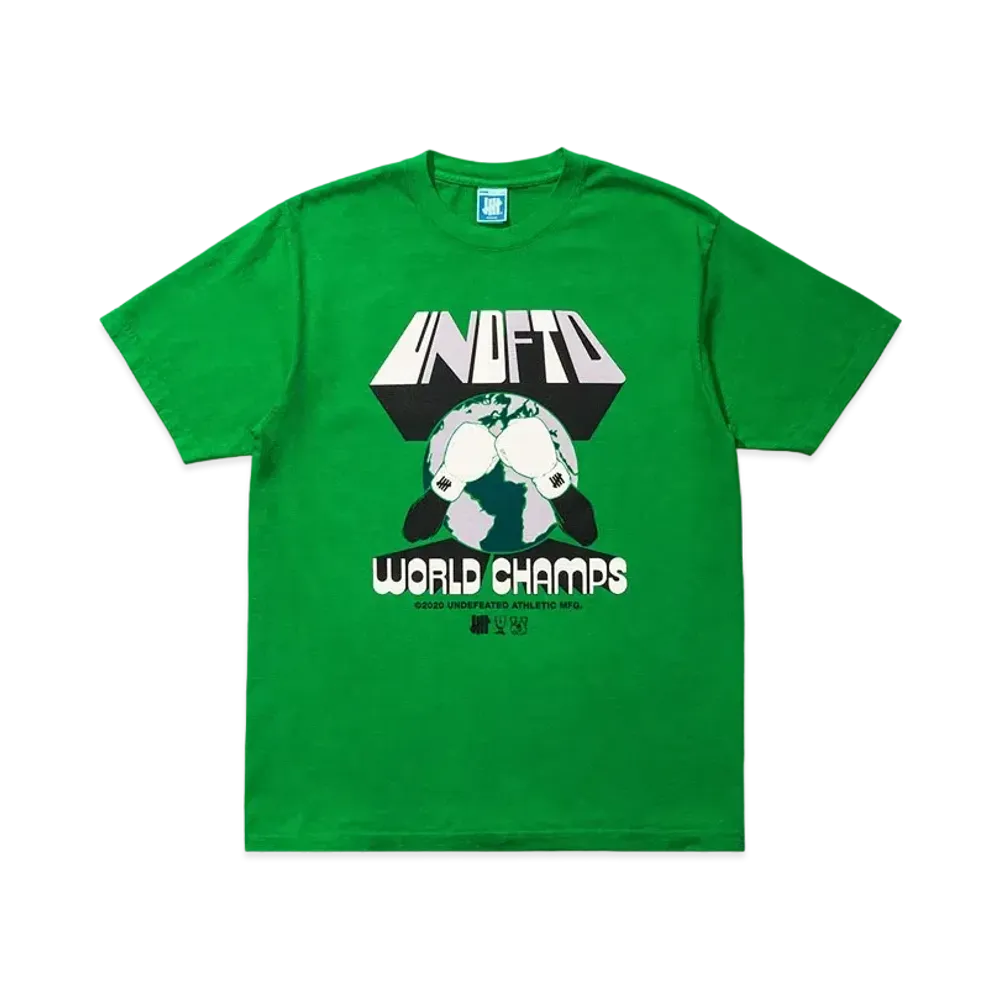 UNDEFEATED WORLD CHAMPS S/S TEE - 80179 "Green"