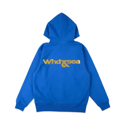 WIND AND SEA Diamond Max Zip Up Hoodie "R Blue"