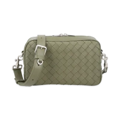 Bottega Veneta Small Braided Bag "Green"