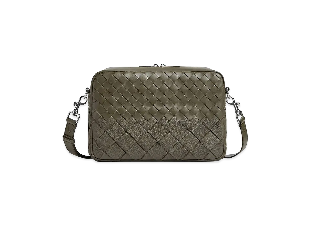 Bottega Veneta Intrecciato Camera Bag "Cypress"