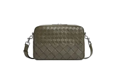 Bottega Veneta Intrecciato Camera Bag "Cypress"