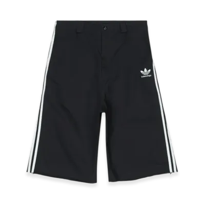BALENCIAGA x adidas Ripstop Cotton Shorts "Black"