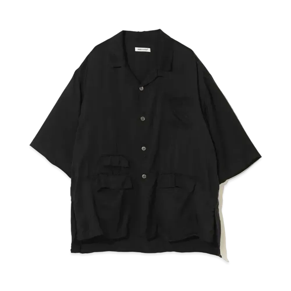 UNDERCOVER Cupra Open Collar Shirt "Black"