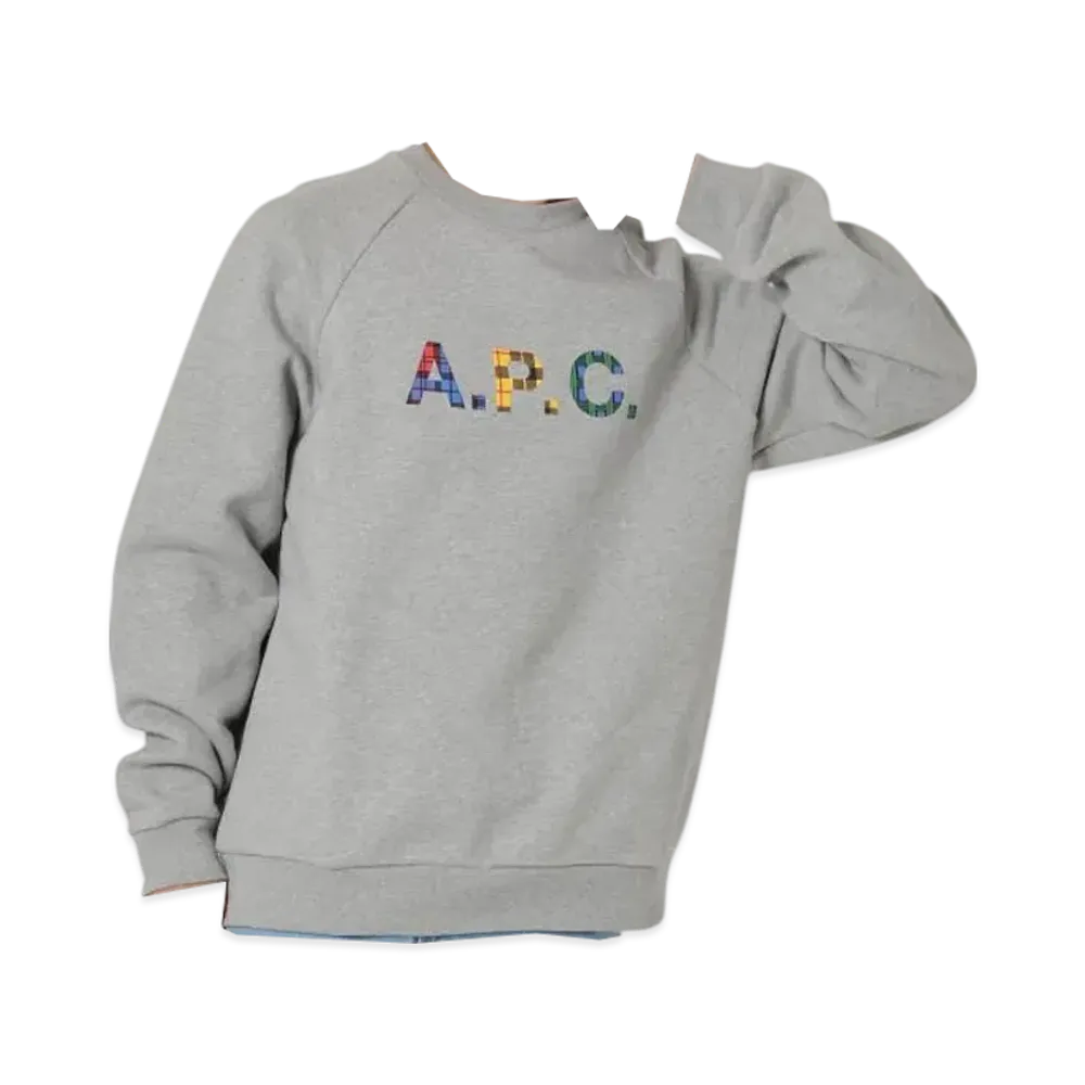A.P.C. Sweat Shaun "Heathered Grey"