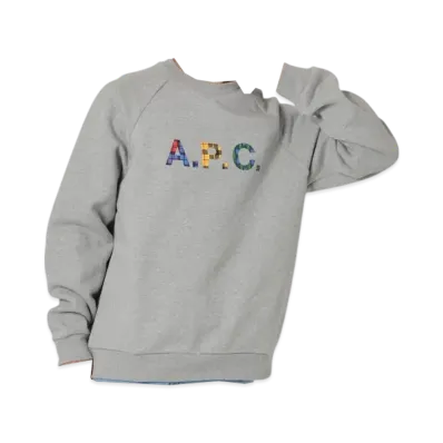 A.P.C. Sweat Shaun "Heathered Grey"