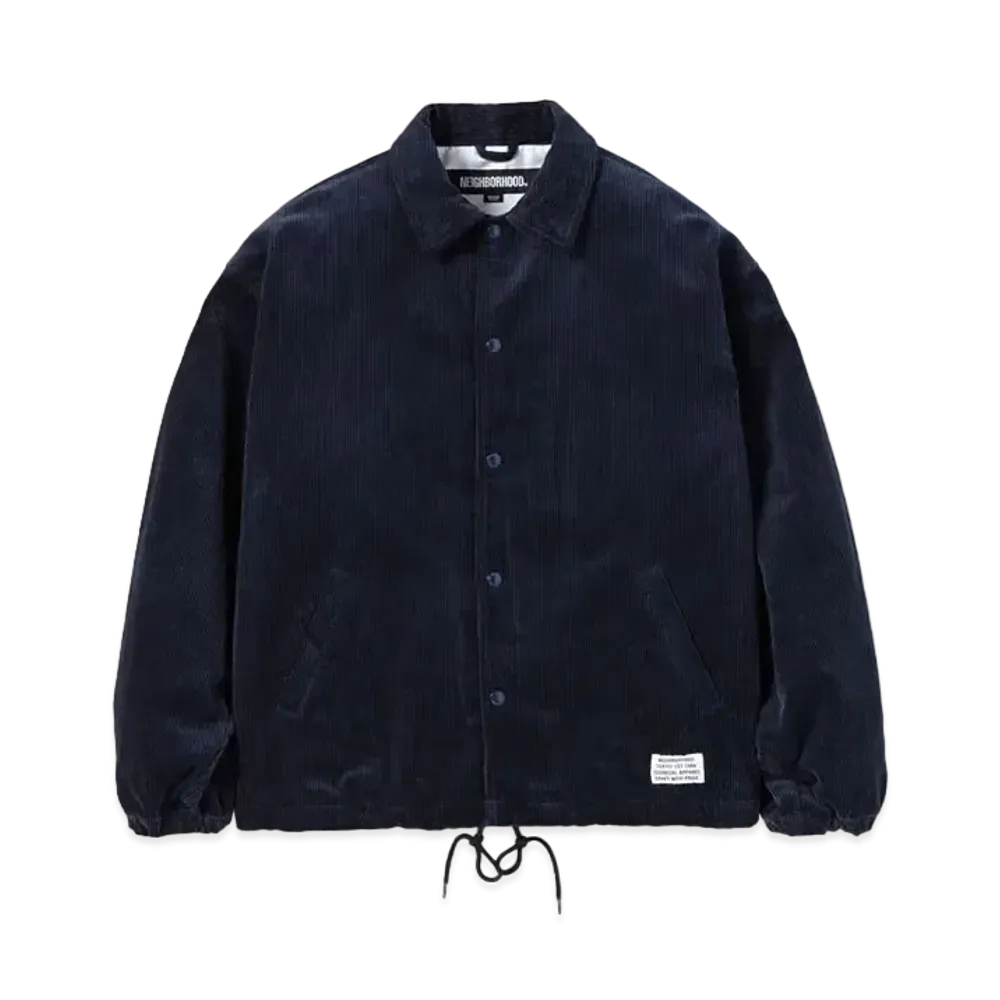 NEIGHBORHOOD Cord Windbreaker JK . CO "Navy"