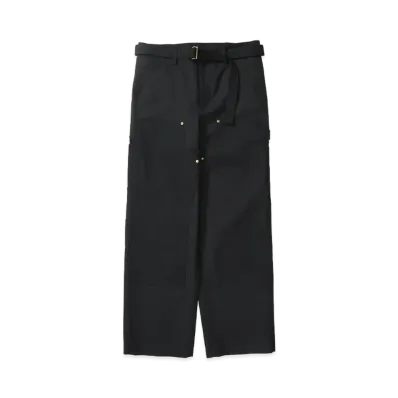 sacai x Carhartt WIP Duck Pants "Black"