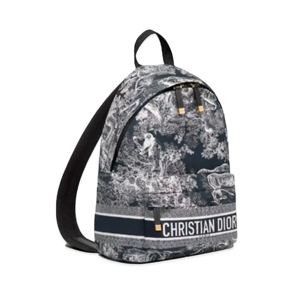 Dior Small Diortravel Backpack "Blue"