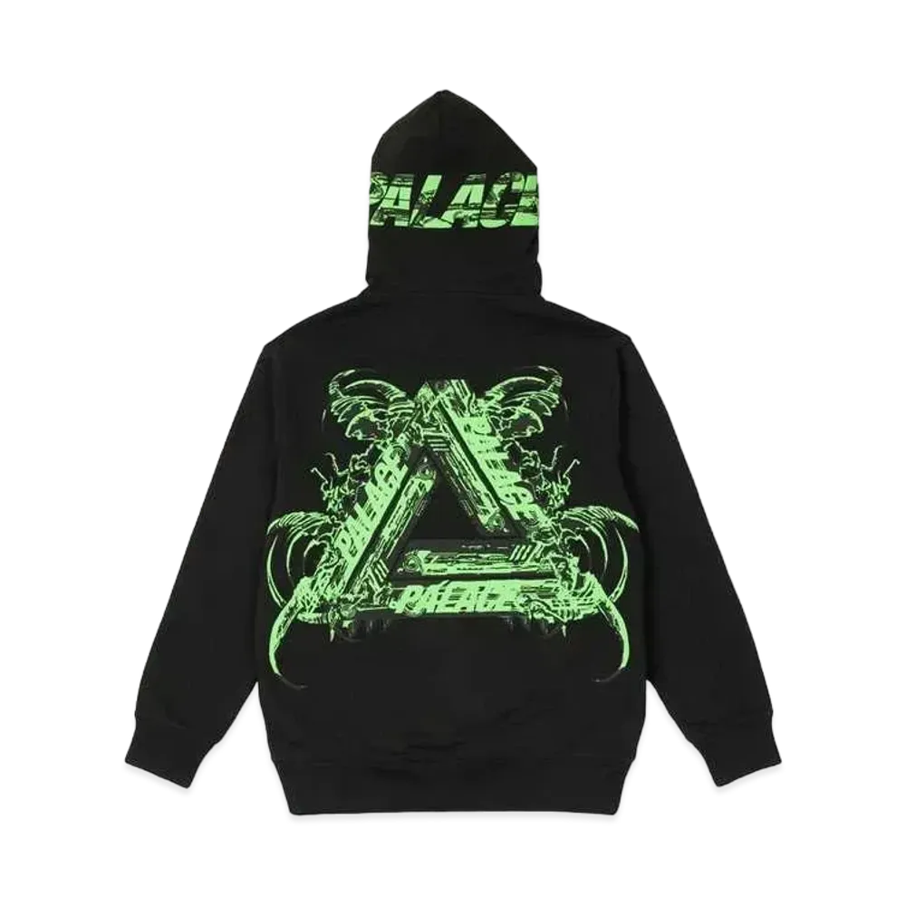 PALACE Tri-Me Hood "Black"
