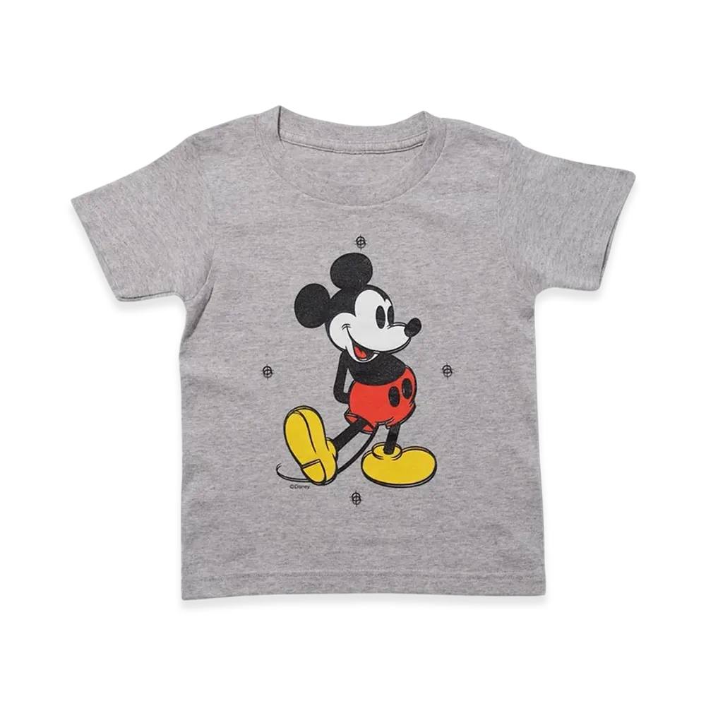 Weber x Disney Collection Mickey Mouse / Proof Printing Tee For Kids "Gray"