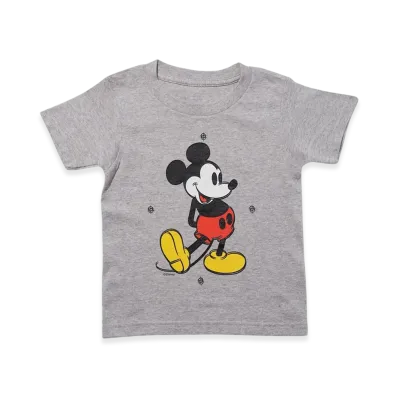 Weber x Disney Collection Mickey Mouse / Proof Printing Tee For Kids "Gray"