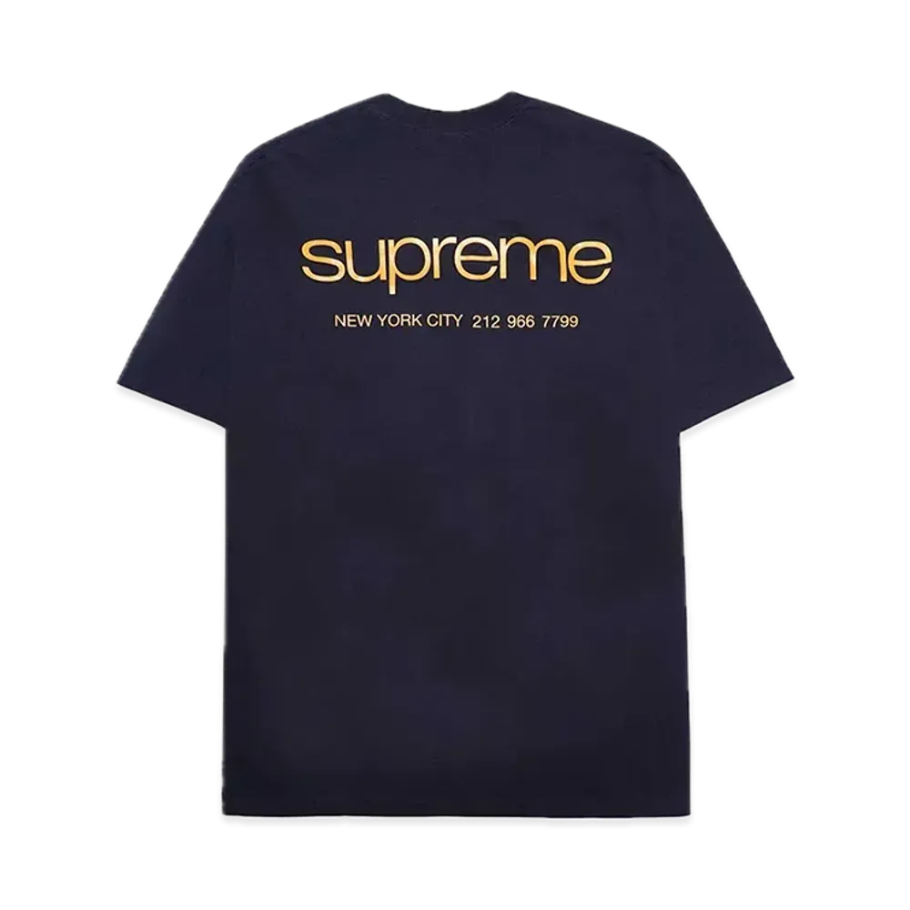 Supreme Nyc Tee "Navy"