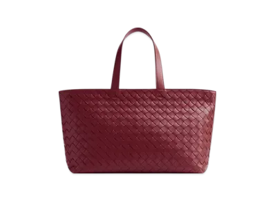 Bottega Veneta Intrecciato Tote Bag "Bordeaux"