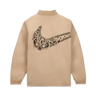 Nike Día De Muertos Coach Jacket "Beige"