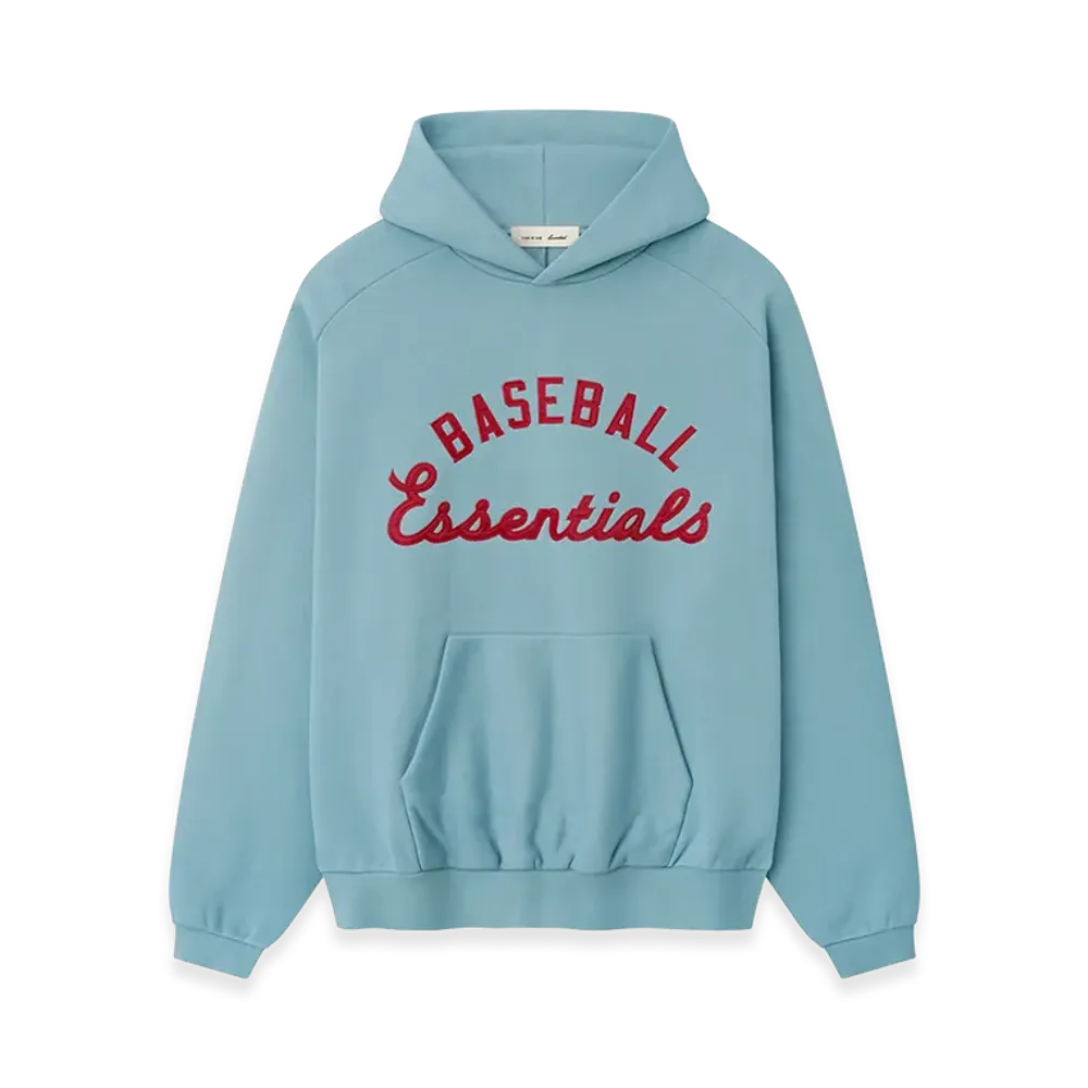 FEAR OF GOD ESSENTIALS MLB Raglan Sport Hoodie "Stone Blue"