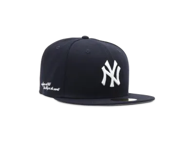 NEW ERA x atmos 59Fifty atmos AJ2000-T2W New York Yankees "Navy"