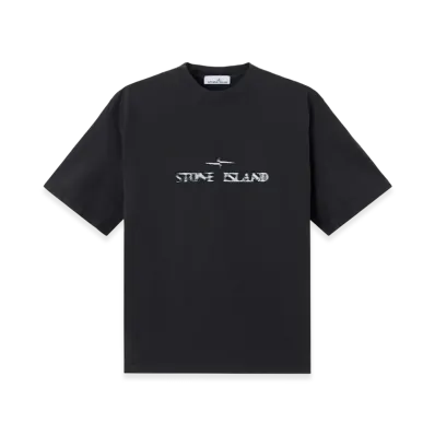 Stone Island 2100001 Combed Organic Cotton Jersey "Dark Brown"