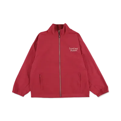 WIND AND SEA x Malbon Golf Nylon Jacket "Burgundy"