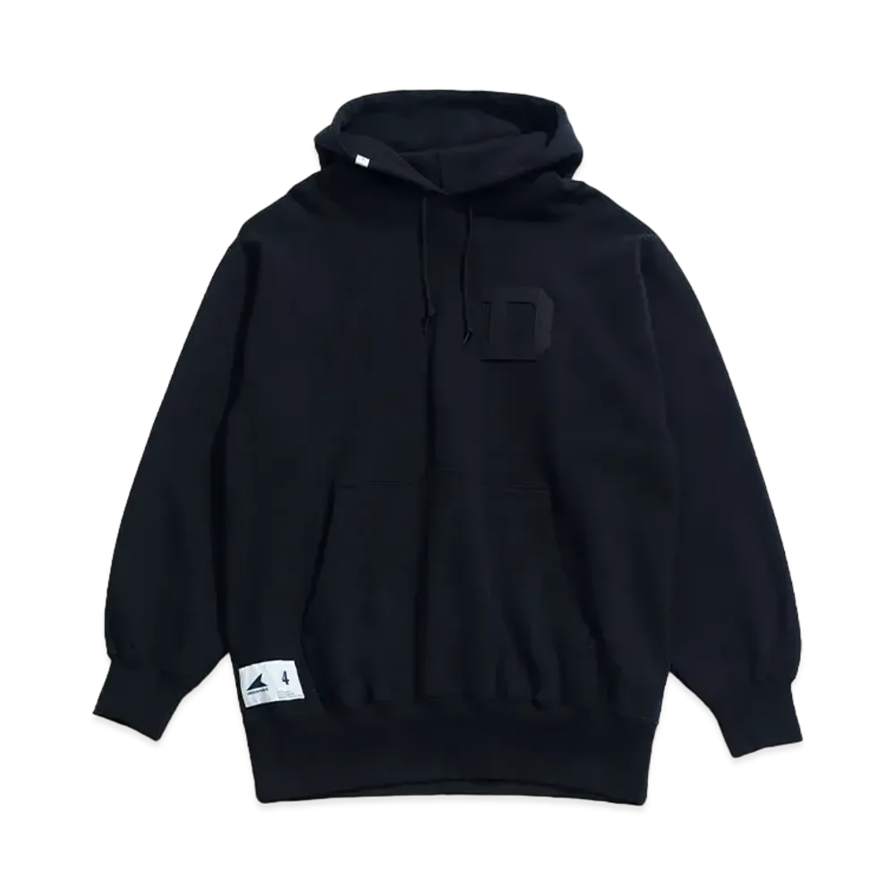 DESCENDANT for Ron Herman Black Collection Lettered Sweat Hoodie "Black"