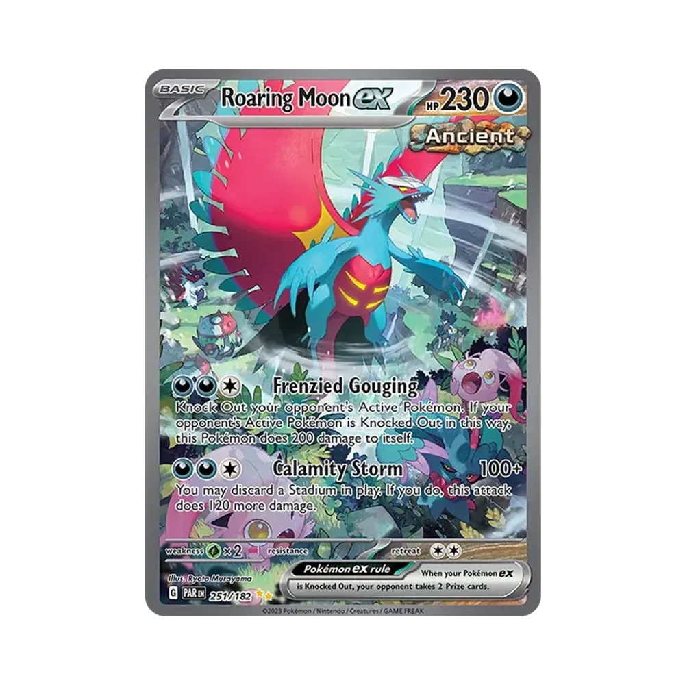 トドロクツキex SIR [PAR EN 251/182]【英語版】(スカーレット&バイオレット「パラドックスリフト」)