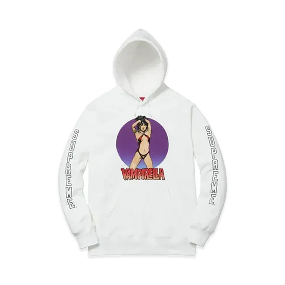 Supreme Vampirella Hooded Sweatshirt "White"