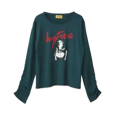 HYSTERIC GLAMOUR Unlimited Girl T-Shirt "Green"