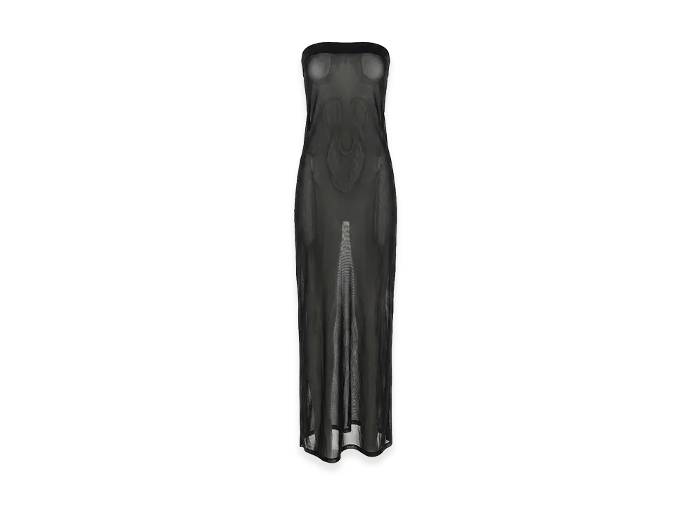Saint Laurent Women's Strapless Dress "Black"